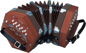 تصویر ساز آکاردئون +کیف Hohner Accordions مدل Concertina 20 Key ا Hohner, 49 D40 Concertina, with Gig Bag 20 Key Hohner, 49 D40 Concertina, with Gig Bag 20 Key