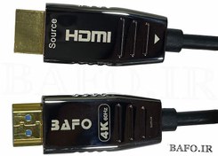 تصویر کابل HDMI اپتیکال ورژن 2.0 بافو 100 متری 