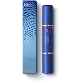 تصویر پرایمر لب و رژلب دو سر بلو می کیکو میلانو Blue Me 3d Effect Lipstick Duo Kiko Milano 