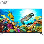 تصویر تلویزیون کیو ال ای دی 65 اینچ هوشمند آیوا مدل PM8U65UHD Aiwa ZQ-PM8U65UHD Smart QLED 65 Inch TV