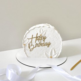 تصویر کیک تاپ فوروارد گل برجسته 