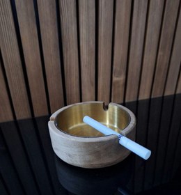 تصویر زیر سیگاری چوبی AT1 