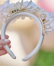 تصویر هدبند گلدار برند ginger ray Headband Floral