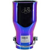 تصویر سر اگزوز ترک پژو داخل قرمز ۴ گوش هفت رنگ کد ۲۵۱ جی اس 