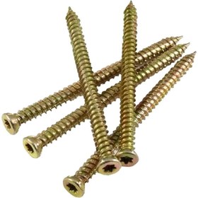 تصویر پیچ بولتکس 100×7.5 زرد 