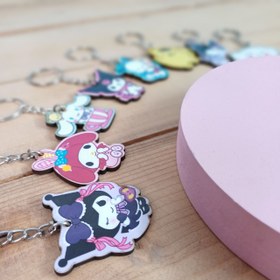 تصویر جاکلیدی چوبی طرح سانریو 