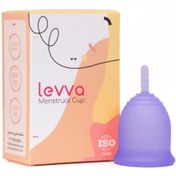 تصویر کاپ قاعدگی سایز ا Levva Pharma Menstrual Cup medium size purple 20ML Levva Pharma Menstrual Cup medium size purple 20ML