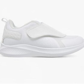 تصویر کفش ورزشی پسرانه مشبک با بند چسبی برند kappa Boys Mesh Slip-On Sports Shoes With Hook And Loop Closure