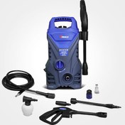 تصویر کارواش خانگی برقی 120 بار 1500 وات مدل VTOOLS VT1501 VTOOLS 120 Bar Electric Pressure Washer With A 5 Meter Hose And Soap Dispenser, 1500 Watt, Compact Design