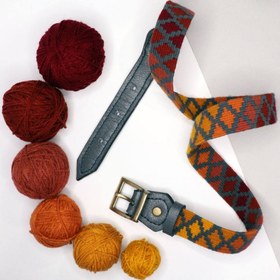 تصویر کمربند گلیمی غروب 