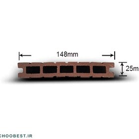 تصویر پروفیل چوب پلاست ST 
