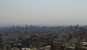 تصویر فوتیج هلی شات هوایی از شهر زیبای تهران، ایران مرجع فوتیج های آماده دانلود استوک فوتیج های رایگان 