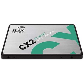 تصویر حافظه اس اس دی تیم گروپ مدل CX2 با ظرفیت 256 گیگابایت TeamGroup CX2 256GB SATA3.0 SSD