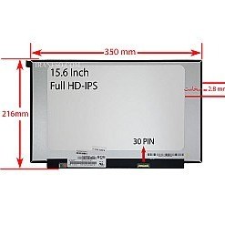 تصویر ال ای دی لپ تاپ 15.6 slim 30 pin ips led 15.6 slim 30 pin ips matte