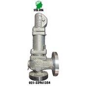 تصویر Safety valve کد8302 BOPP&REUTTHER شیر اطمینان استنلس استیل فلنجدار مارک B&R 