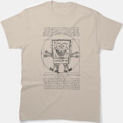 تصویر تیشرت باب اسفنجی Da Vinci Bob ا Spongebob Da Vinci Bob t-shirt Spongebob Da Vinci Bob t-shirt