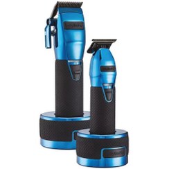 تصویر ست ماشین اصلاح و خط‌زن بابلیس‌پرو (اف ایکس بوست ابی) BaBylissPro Blue FX Boost+ Limited Edition Clipper & Trimmer Set 