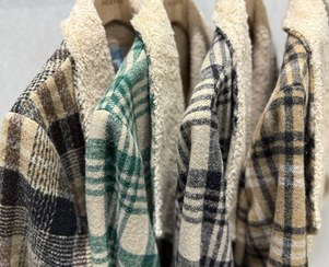 تصویر پالتو پشمی پاییزه/زمستانه کوتاه palto tedi kotah