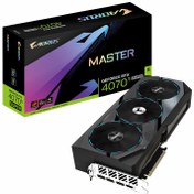 تصویر کارت گرافیک گیگابایت مدل GIGABYTE RTX 4070 TI SUPER AORUS MASTER OC 16GB 