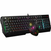 تصویر ست ماوس و کیبورد ای فورتک مدل Q1300 گیمینگ 