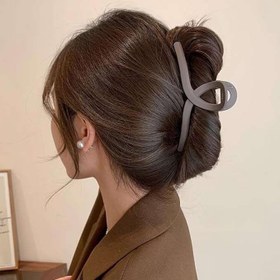 تصویر کلیپس مو شمعی زنانه مدل روبان 