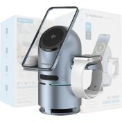 تصویر شارژر و اسپیکر بی‌سیم چندکاره Nine مدل S9B 