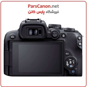 تصویر دوربین عکاسی بدون آینه کانن EOS R10 با لنز ۱۸-۴۵mm رزولوشن ۲۴ مگاپیکسل UHD 