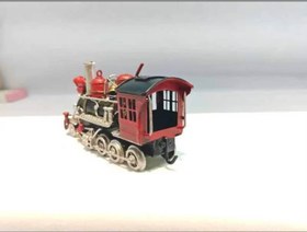 تصویر دکوری قطار فلزی 