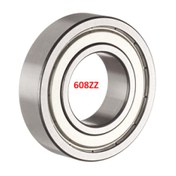 تصویر بلبرینگ شیار عمیق مدل 608ZZ 608ZZ Deep grove Ball bearing