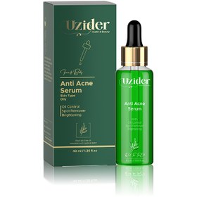 تصویر سرم لایه بردار حاوی برگ درخت چای یوزیدر 40 میلی لیتر Uzider Anti Acne Serum For Oily Skin 40 ml