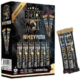 تصویر پودر پروتئین آلمانی بلک ولف Black Wolf Whey Protein با طعم وانیل (انقضا:2024/02/03) 