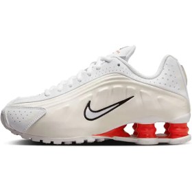 تصویر Nike Shox R4 GS White Picante Red 