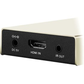 تصویر افزایش دهنده HDMI بر روی کابل شبکه یوگرین MM116 ا Ugreen MM116 40280 HDMI On the LAN Cable 120m Slim Extender Ugreen MM116 40280 HDMI On the LAN Cable 120m Slim Extender