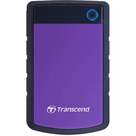 تصویر هارد دیسک اکسترنال ترنسند مدل StoreJet 25M3 ظرفیت 2 ترابایت Transcend StoreJet 25M3 External Hard Drive - 2TB