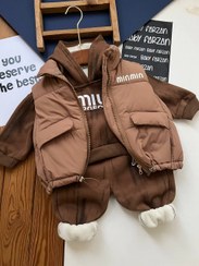 تصویر سه تیکه پافر دار اورجینال میو – کد ۶۸-۲۰ 