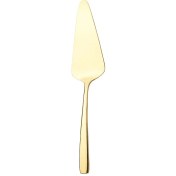 تصویر کفگیر سرو کیک ناب استیل مدل فلورانس طلایی 1 پارچه 