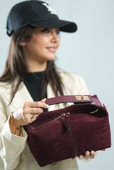 تصویر کیف لاریسا رنگ زرشکی - رنگ زرشکی Larissa bag