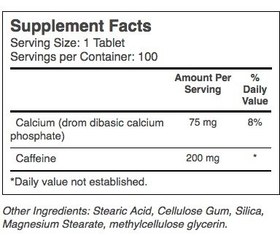 تصویر کافئین ۲۰۰ میلی گرم پرولب | ProLab Caffeine 200 mg 