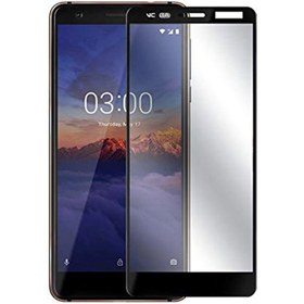 تصویر گلس فول و محافظ تمام صفحه Nokia 3.1 