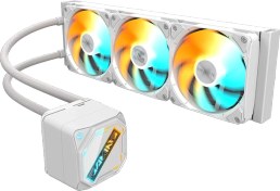 تصویر خنک کننده مایع پردازنده گیگابایت مدل Gaming 360 ICE Gigabyte Gaming 360 ICE ARGB CPU Liquid Cooler