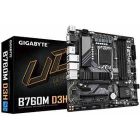 تصویر مادربرد گیگابایت Gigabyte B760M D3H DDR5 GigaByte B760M D3H DDR5 LGA 1700 Motherboard