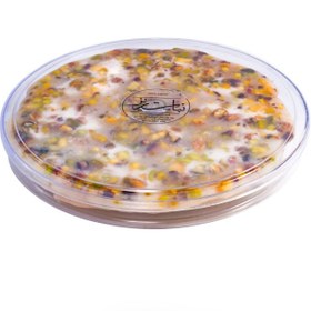 تصویر سوهان گرد هل پسته pistachio cardamom sahan