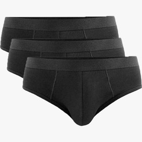 تصویر اسلیپ نخی ساده | پک سه تایی تک رنگ 