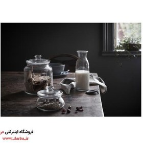 تصویر بانکه درب دار شیشه ای ایکیا Vardagen
