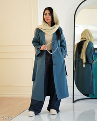 تصویر بارانی زنانه مدل آلند کد ۲۲۹۵ 