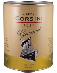 تصویر دانه قهوه گورمت کورسینی (سیلندری) Corsini Gourmet Coffee Beans 