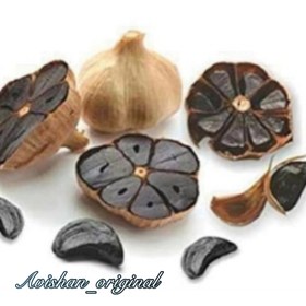 تصویر سیرسیاه Black garlic