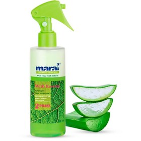 تصویر سرم مو دوفاز ضد وز مارال maral حاوی آلوئه ورا حجم 250 میل 
