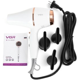 تصویر سشوار حرفه ای وی جی آر مدل VGR V-414 ا VJR model professional hair dryer 414 VJR model professional hair dryer 414