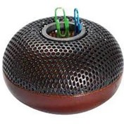 تصویر جا سوزن و کلیپس چوب و فلز شهاب تحریر 